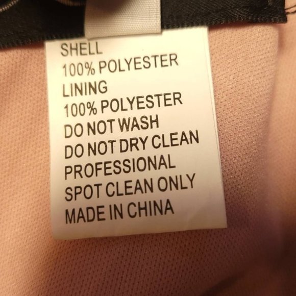 La Femme Womens Formal Gown Dress Pink Maxi‎ High Low Strappy Open Back 2 New - Picture 8 of 9